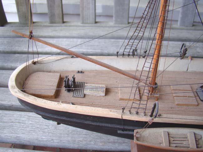 A model of the Civil War gun ship U S S KEARSARGE — image 3